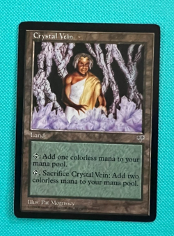 Crystal Vein - Mirage - MTG - Magic the Gathering - Image 1