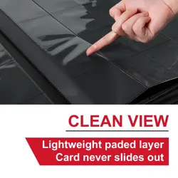 16 Pockets Trading Card Binder for 1000+ Cards, Sturdy Large Side Loading Zip... - Image 3