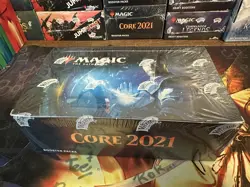 Magic The Gathering Core Set 2021 Draft Booster Box Factory Sealed English - Image 1