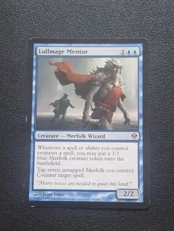 Lullmage Mentor 54 - R - Zendikar - Normal - MTG - LP - Image 1