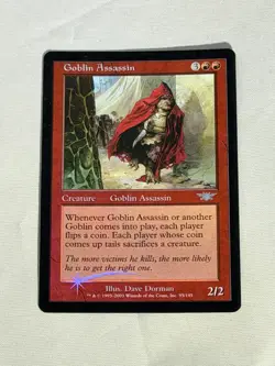 MTG FOIL Goblin Assassin Legions Magic the Gathering - Image 1