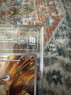 Blaziken 101/098 Glory of Team Rocket sv10 Illustration Art Rare AR Pokemon Card - Image 3