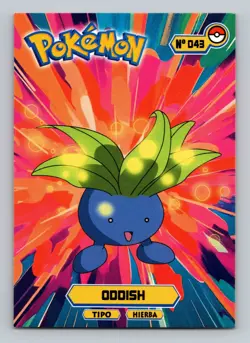 Pokemon Card - Oddish 043 - Card Tops - Pokedex Database 2024 - Image 1