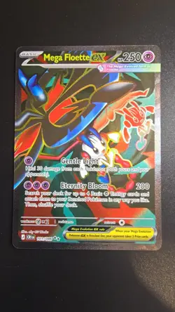 Pokemon Chaos Rising Mega Floette ex 101/086 Ultra Rare Near Mint - Image 1