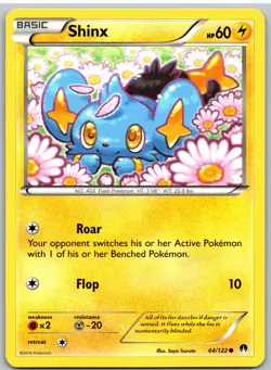Shinx 44/122 Common BREAKpoint Pokemon - Image 1