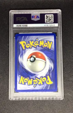 PSA 7 2000 Rocket's Sneak Attack Non Holo 1st Edition Team Rocket Pokemon NM - Image 2