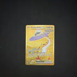 Pokemon Raging Bolt ex 218/162 SV05 Temporal Forces Hyper Rare Holo Full Art - Image 2