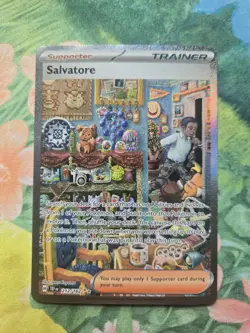 Salvatore SV05 Temporal Forces 212/162 Special Illustration Rare Pokemon Card NM - Image 1