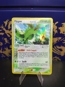 Flygon 7/110 Delta Species Holo Rare EX Holon Phantoms 2006 TCG Pokemon MP - Image 1