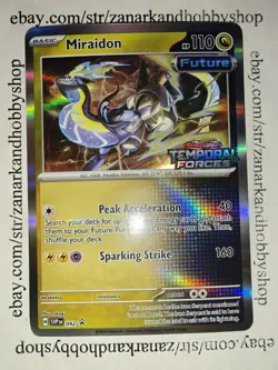 Pokemon Miraidon SVP 092 Black Star Promo NM - Image 2