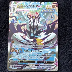 Pokemon Urshifu VMAX Gem Rapid Strike Battle Style Near Mint, Alt Art 170/163 - Image 1