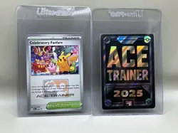 Pokemon Celebratory Fanfare Ace Trainer Promo 2025 English - Image 1