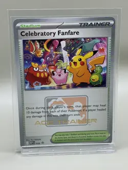Pokemon Celebratory Fanfare Ace Trainer Promo 2025 English - Image 2