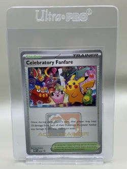 Pokemon Celebratory Fanfare Ace Trainer Promo 2025 English - Image 3
