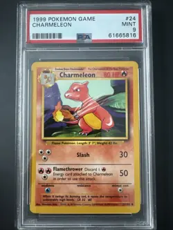 1999 Pokemon Game Charmeleon Mint 9 - Image 1