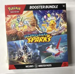 New Pokemon TCG Scarlet & Violet Surging Sparks Booster Bundle Factory Sealed - Image 1