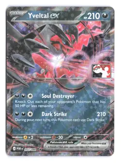 Pokemon Yveltal ex Perfect Order 053/088 Prize Pack Series 9 Holo - Image 1