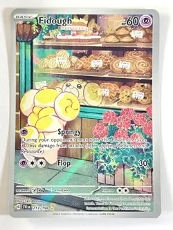 Fidough 213/198 Illustration Rare Scarlet & Violet Base Pokemon TCG Near Mint NM - Image 1