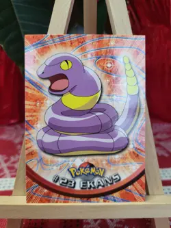 Topps Pokemon #23 Ekans - TV Animation Edition Card, 1999, NM - Image 1