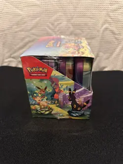 Prismatic Evolutions Mini Tin Display 8 Tins 16 Packs Pokemon TCG New Sealed - Image 4