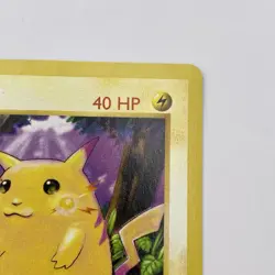 Pikachu Yellow Cheek 58/102 Shadowless MP Common WOTC Pokemon TCG Vintage - Image 4