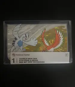 Pokemon Center: Lugia & Ho-Oh Double Deck Box & Sleeves - Image 2
