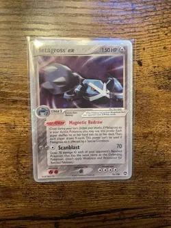 Pokemon Metagross ex 95/108 Power Keepers Holo EX 150 HP English 2007 Rare - Image 1