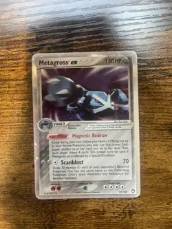 Pokemon Metagross ex 95/108 Power Keepers Holo EX 150 HP English 2007 Rare - Image 2