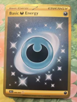 GOLD Basic Darkness Energy SFA Shrouded Fable 098/064 Hyper Rare Pokemon Card NM - Image 1