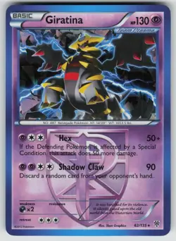 Giratina (BW Plasma Storm) 62/135 Holo Holo Rare Deck Exclusives Pokemon LP - Image 1