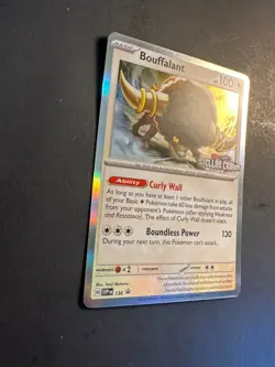 2024 Pokemon Scarlet Violet Black Star Promo Bouffalant Stamped 136 Holo Rare - Image 2