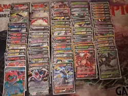 Pokemon Card Lot 70 Cards V, Max, Ex. Black Star Promo. Full Art. Vmax - Image 1