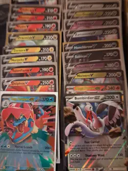 Pokemon Card Lot 70 Cards V, Max, Ex. Black Star Promo. Full Art. Vmax - Image 3