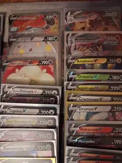 Pokemon Card Lot 70 Cards V, Max, Ex. Black Star Promo. Full Art. Vmax - Image 5