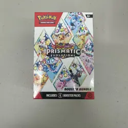 Prismatic Evolutions Booster bundle Scarlet And Violet Pokemon TCG 6 Packs - Image 1