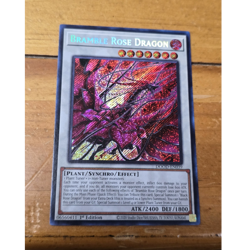 Bramble Rose Dragon yugioh Doom of Dimensions 1st Ed Holo EN DOOD-EN0… - Image 1