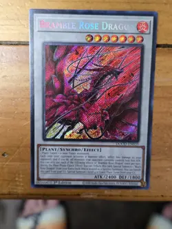 Bramble Rose Dragon yugioh Doom of Dimensions 1st Ed Holo EN DOOD-EN0… - Image 2