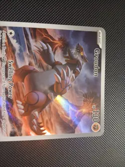 Pokemon Groudon SV04: Paradox Rift 199/182 Holo Illustration Rare 130 HP - Image 5