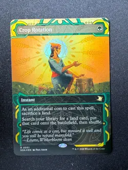 Crop Rotation FOIL MYSTICAL ARCHIVE - Secrets of Strixhaven (MTG) - Image 1