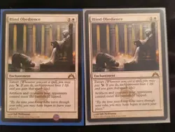 2X Blind Obedience GTC MTG Gatecrash Rare MINT NM Magic The Gathering X2 - Image 1