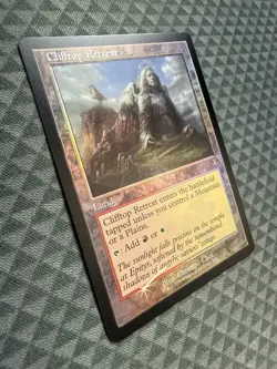 MTG Clifftop Retreat #393 Foil Retro Frame Rare Dominaria Remastered (DMR) - Image 2