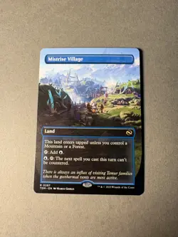 Mistrise Village (Borderless) R Tarkir: Dragonstorm 397 NM - Image 1