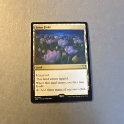 Wizards of the Coast Lotus Field Land Rare Commander: Secrets of Strixhaven - Image 1