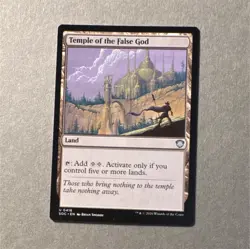 Wizards of the Coast Temple of the False God Land 0416 Uncommon SOC English - Image 1
