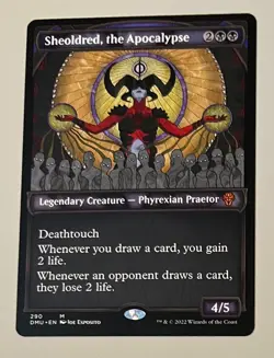 x1 Sheoldred the Apocalypse - Showcase - M/NM - English - Dominaria United - MTG - Image 1
