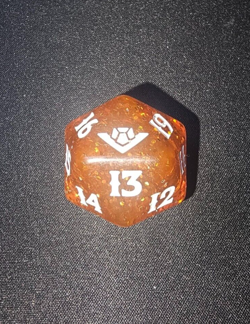 MTG Outlaws of Thunder Junction Gift Bundle Oversized Spindown Life Counter Dice - Image 1
