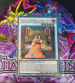 Yu-gi-oh Angelica Princess of Noble Arms Quarter Century Secret Rare DUNE-EN040 - Image 1