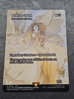 Princess Sarah - Azusa, Lost but Seeking Showcase Magic MTG Final Fantasy FCA 15 - Image 1