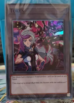 Yu-Gi-Oh! Super Rare Ghost Gal & Altergeist Primebanshee Token TKN5-EN051 CORI - Image 1