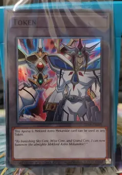 Yu-Gi-Oh! Super Rare Aporia & Meklord Astro Mekanikle Token TKN5-EN048 CORI - Image 1